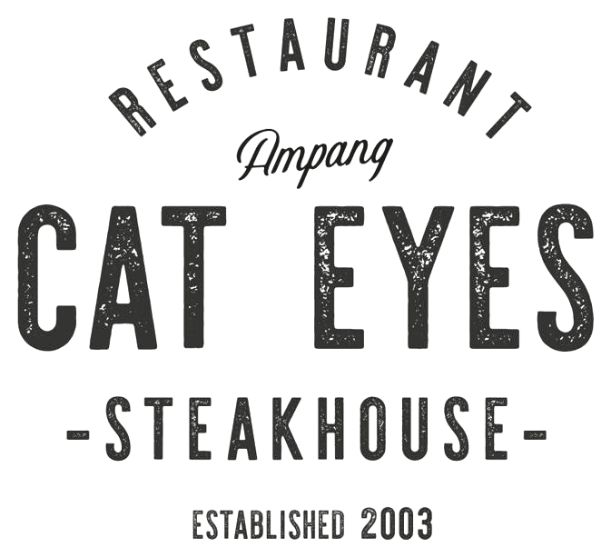 Cat Eyes Steakhouse identity with Restaurant and Ampang