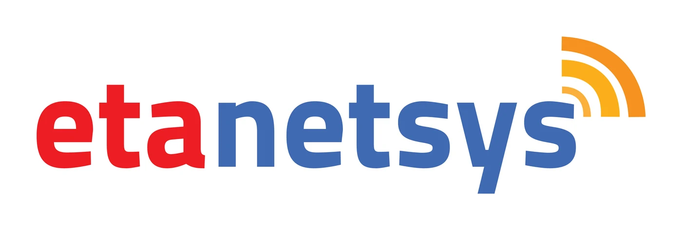 etanetsys colour logo in red, blue and orange